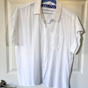 White button down shirt